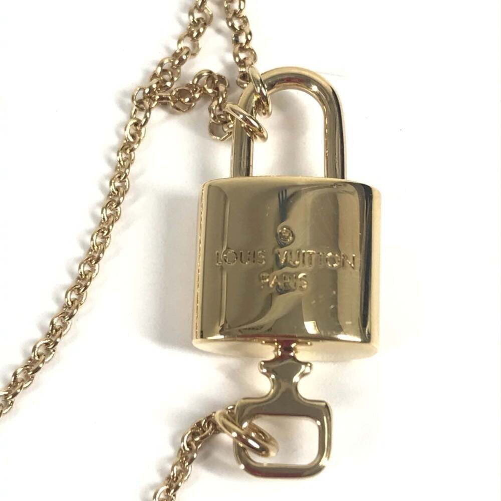 LOUIS VUITTON Gold Necklace - Picture 4 of 14
